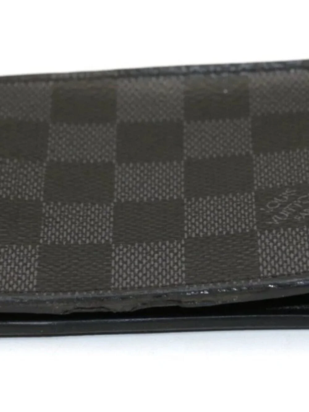 Louis Vuitton Damier Slender Wallet - Black/Gray